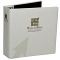 Book Cloth 2" to 3" Capacity Ring Binder (8 1/2"x11")